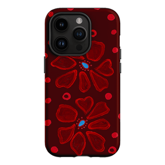 Painted Petal Rouge Printed Phone Cases iPhone 14 Pro / Armoured by BG. Studio - The Dairy
