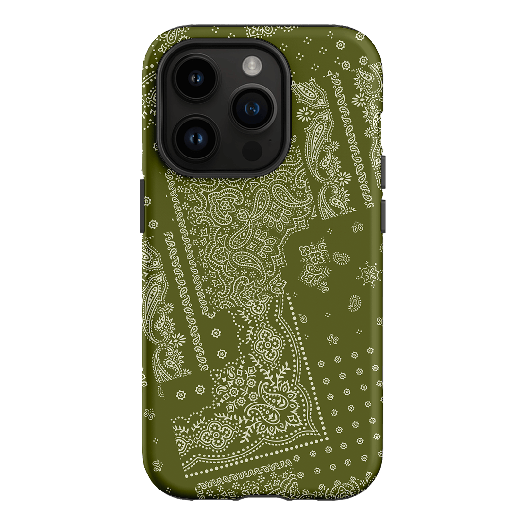 Paisley Fern Printed Phone Cases iPhone 14 Pro / Armoured by The Dairy - The Dairy