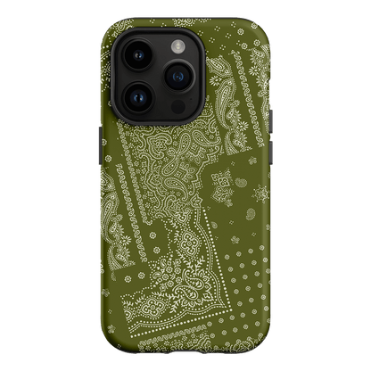 Paisley Fern Printed Phone Cases iPhone 14 Pro / Armoured by The Dairy - The Dairy