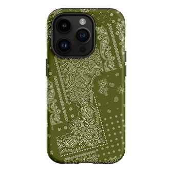 Paisley Fern Printed Phone Cases iPhone 14 Pro / Armoured by The Dairy - The Dairy