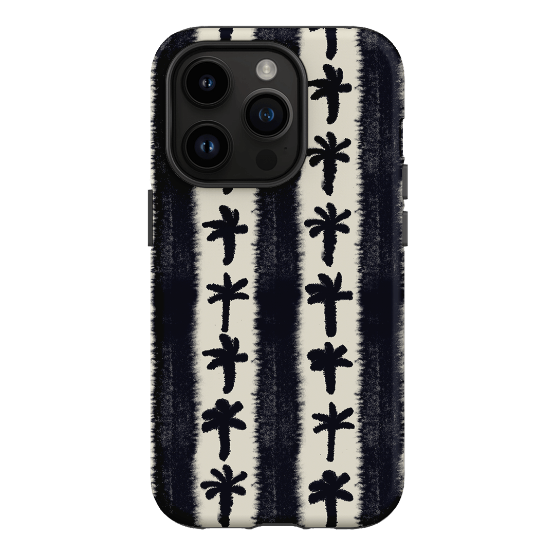 Palm Stripe Printed Phone Cases iPhone 14 Pro / Armoured by Desmond & Dempsey - The Dairy