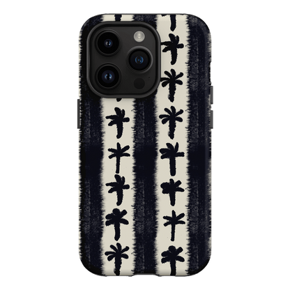 Palm Stripe Printed Phone Cases iPhone 14 Pro / Armoured by Desmond & Dempsey - The Dairy