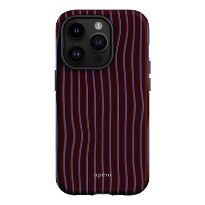 Panama Burgundy Printed Phone Cases iPhone 14 Pro / Armoured by Apero - The Dairy