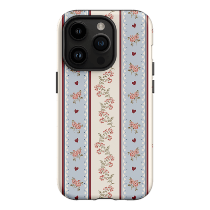 Pastel Stripe Printed Phone Cases iPhone 14 Pro / Armoured by Kasiags Art - The Dairy