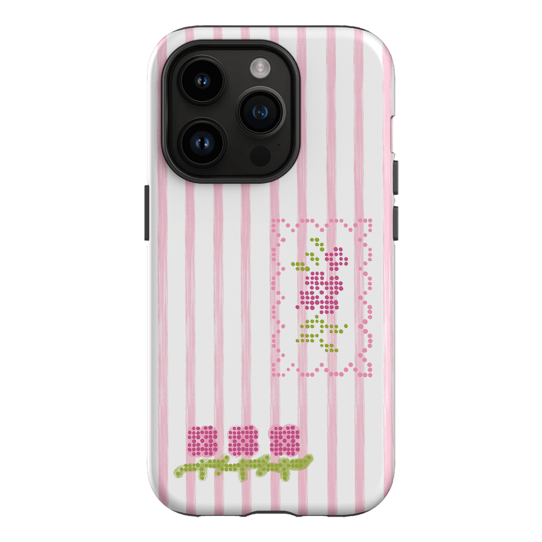 Patchwork Pink Printed Phone Cases iPhone 14 Pro / Armoured by Kayla Carr - The Dairy