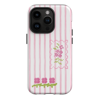 Patchwork Pink Printed Phone Cases iPhone 14 Pro / Armoured by Kayla Carr - The Dairy