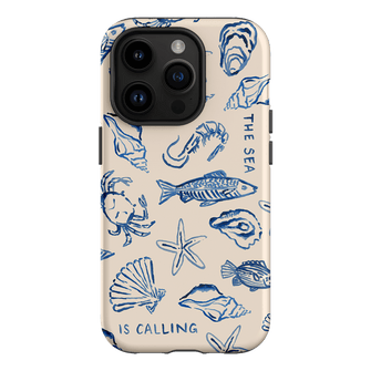Sea Call Printed Phone Cases iPhone 14 Pro / Armoured by Cass Deller - The Dairy
