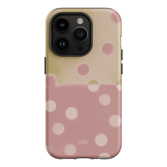 Strawberry Polka Dot Printed Phone Cases iPhone 14 Pro / Armoured by Jasmine Dowling - The Dairy