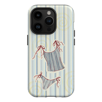Stripe Tankini Printed Phone Cases iPhone 14 Pro / Armoured by Kayla Carr - The Dairy