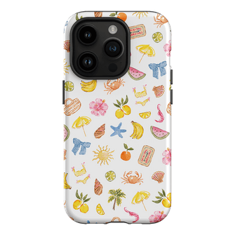 Summer Icons Printed Phone Cases iPhone 14 Pro / Armoured by Cass Deller - The Dairy