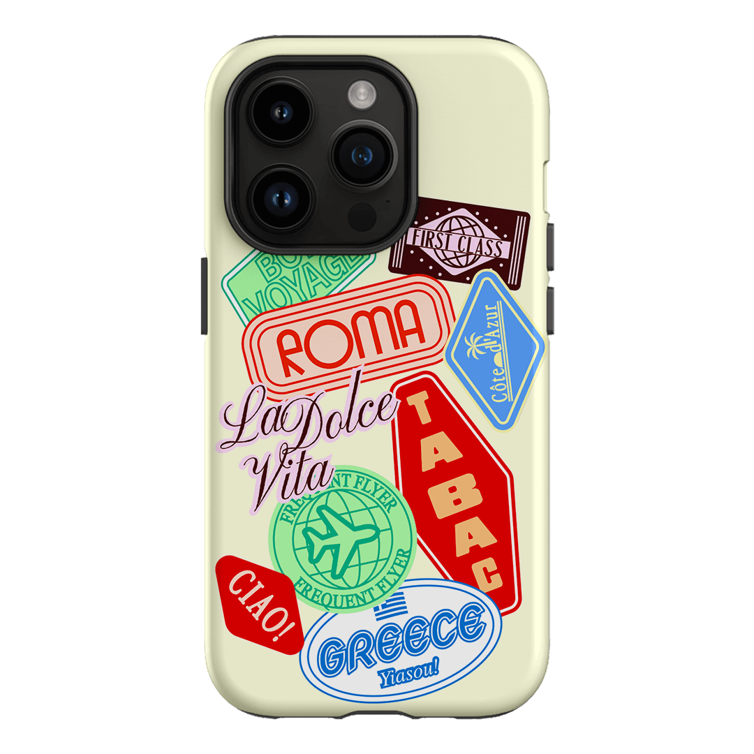 Well Travelled Printed Phone Cases iPhone 14 Pro / Armoured by The Dairy - The Dairy