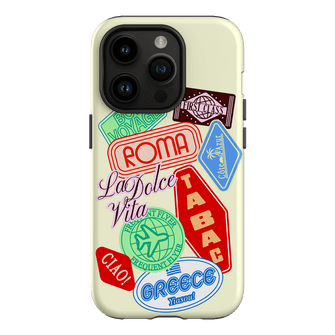 Well Travelled Printed Phone Cases iPhone 14 Pro / Armoured by The Dairy - The Dairy
