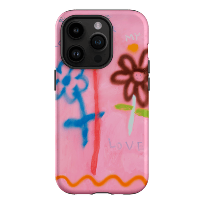 Flowers Printed Phone Cases iPhone 14 Pro / Armoured by Kate Eliza - The Dairy