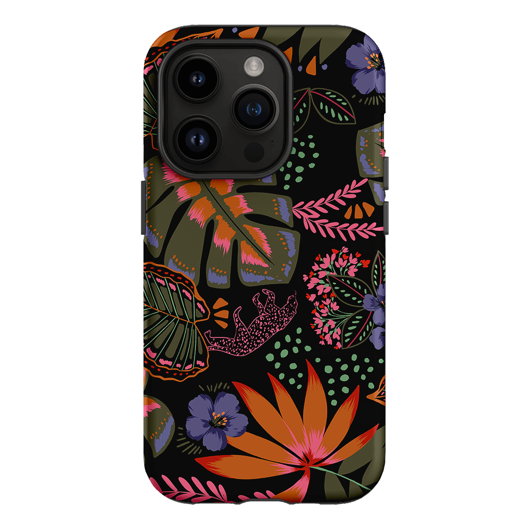 Jungle Leopard Printed Phone Cases iPhone 14 Pro / Armoured by Charlie Taylor - The Dairy