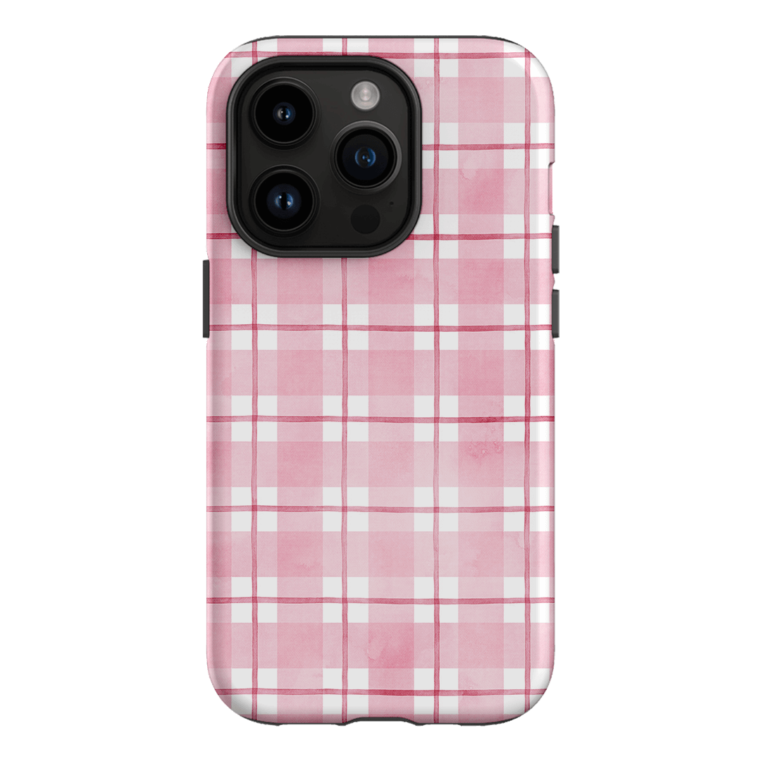 Musk Checker Printed Phone Cases iPhone 14 Pro / Armoured by Oak Meadow - The Dairy