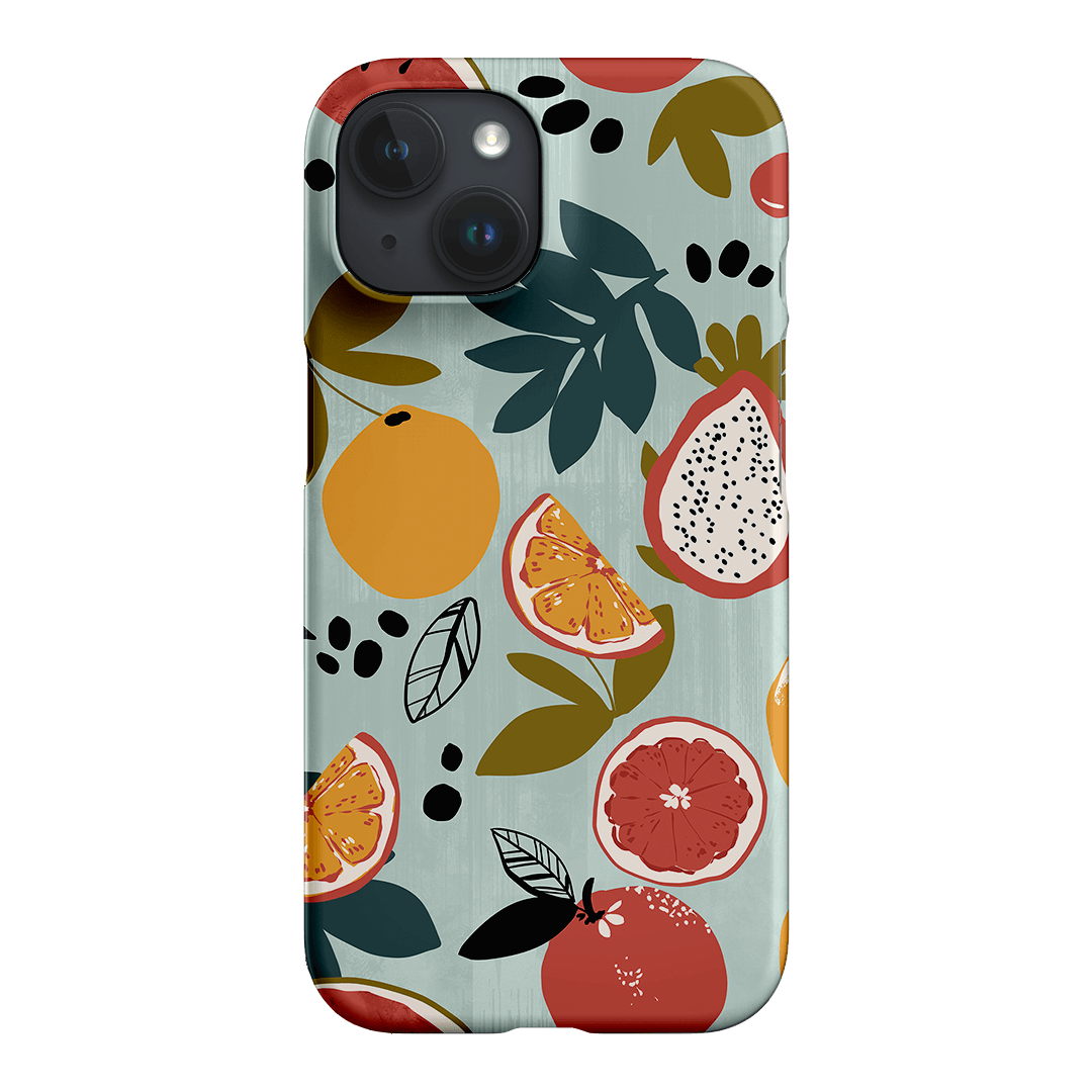 Fruit Market Printed Phone Cases iPhone 15 / Snap by Charlie Taylor - The Dairy