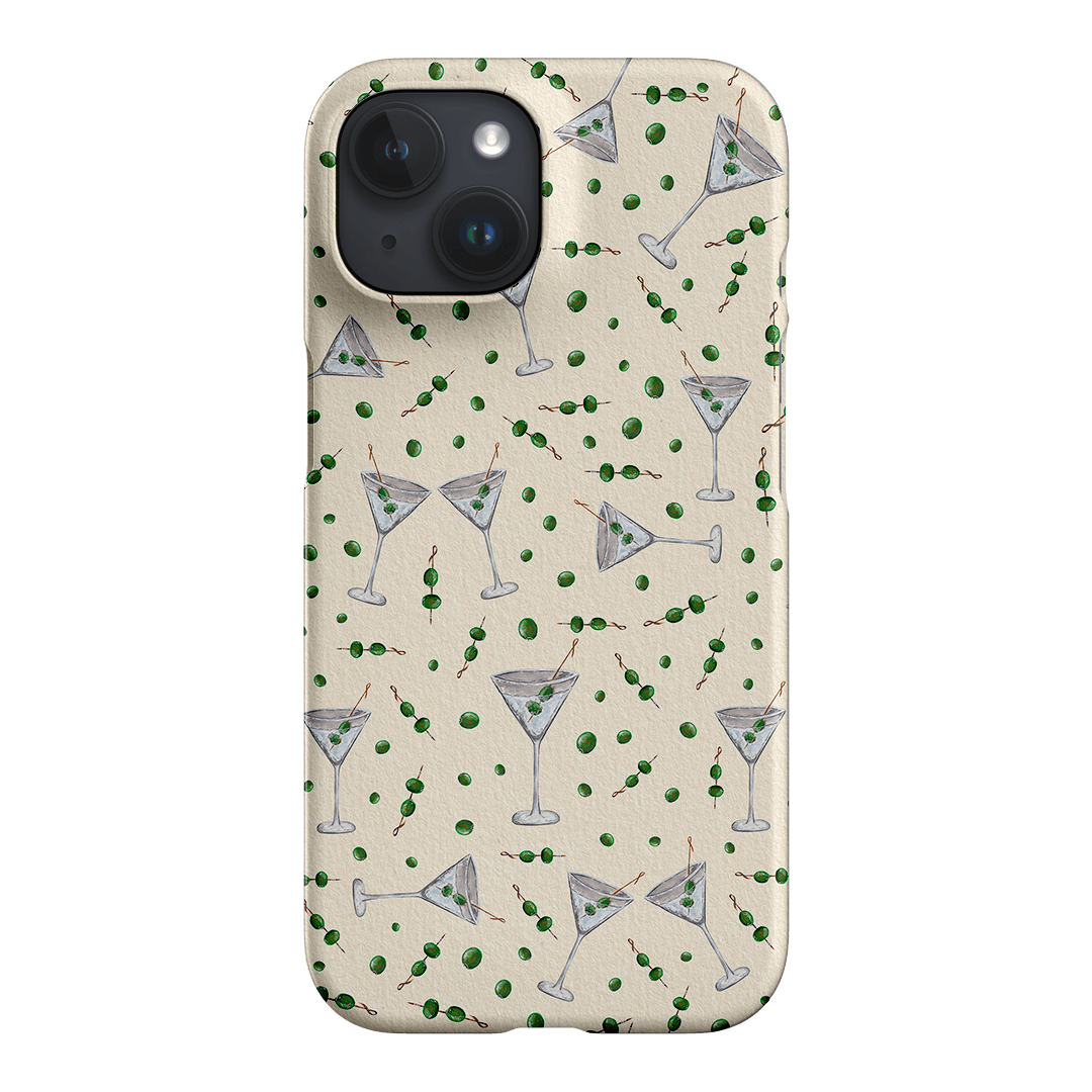 Martini Printed Phone Cases iPhone 15 / Snap by BG. Studio - The Dairy