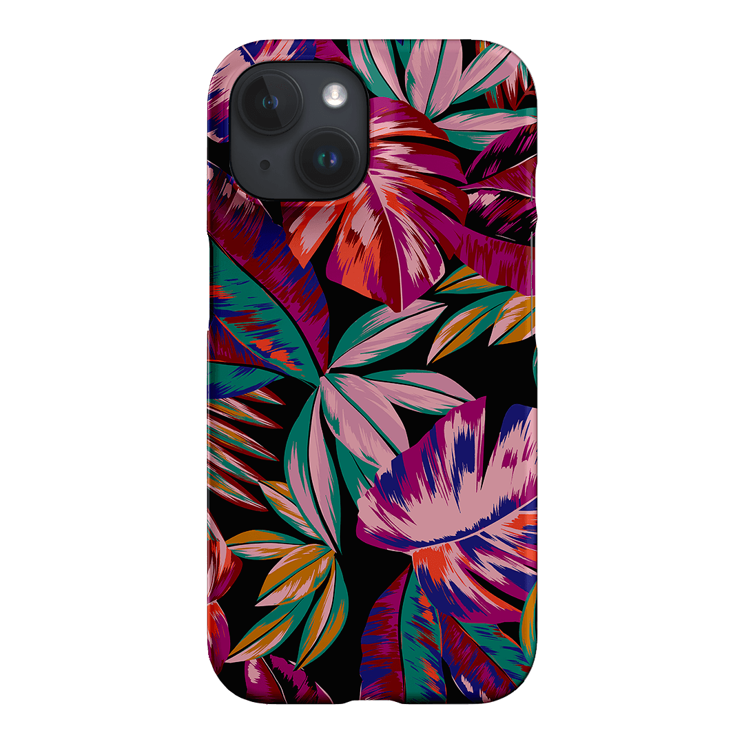 Midnight Palm Printed Phone Cases iPhone 15 / Snap by Charlie Taylor - The Dairy