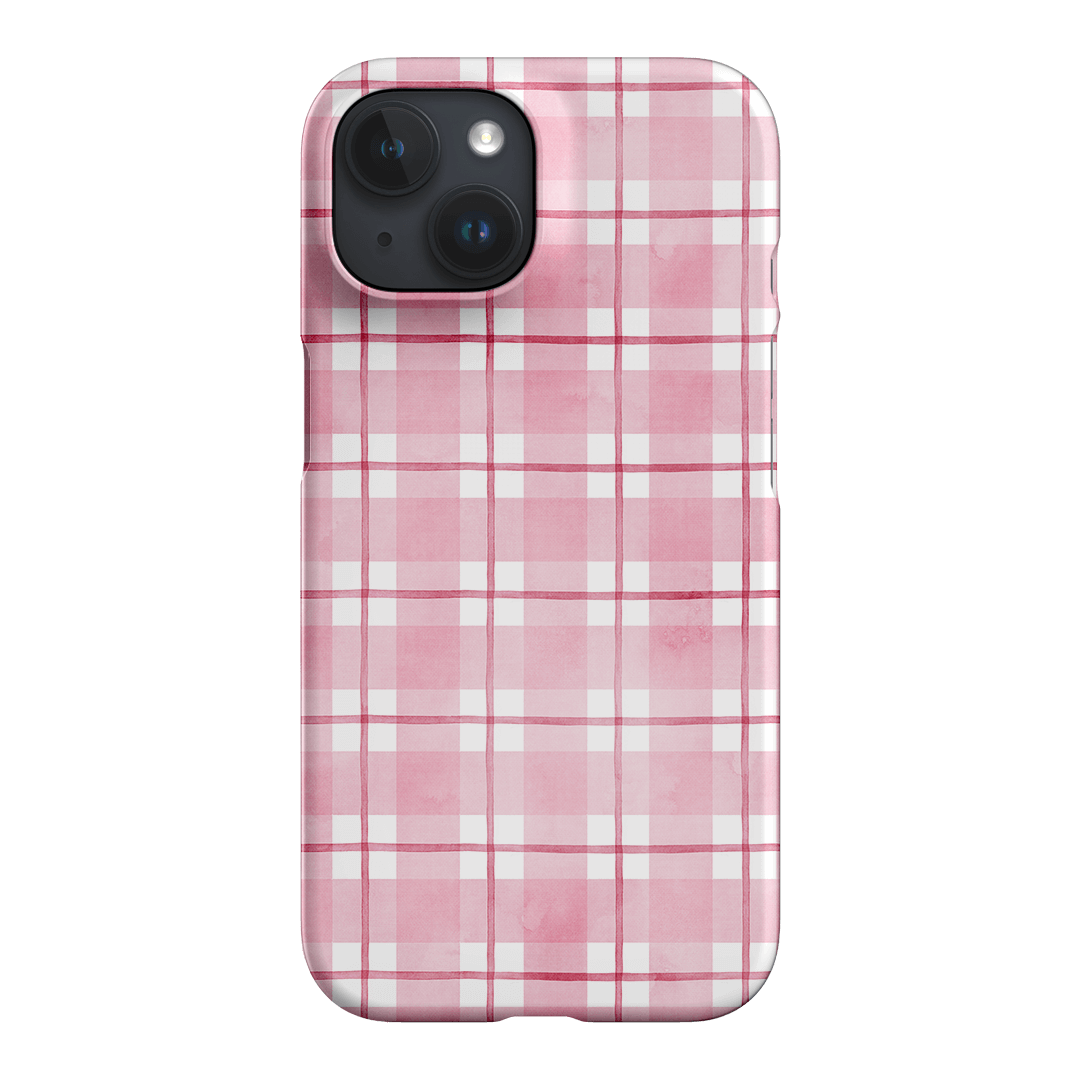 Musk Checker Printed Phone Cases iPhone 15 / Snap by Oak Meadow - The Dairy