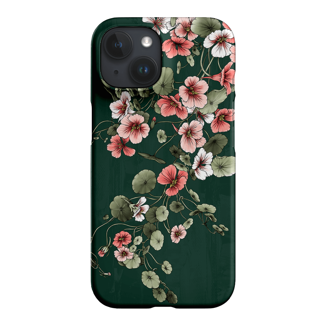 Nasturtium Printed Phone Cases iPhone 15 / Snap by Typoflora - The Dairy