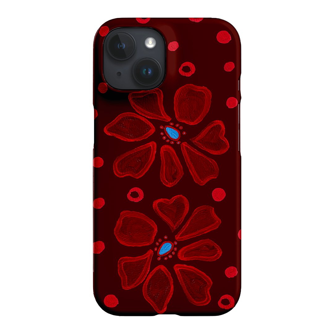 Painted Petal Rouge Printed Phone Cases iPhone 15 / Snap by BG. Studio - The Dairy