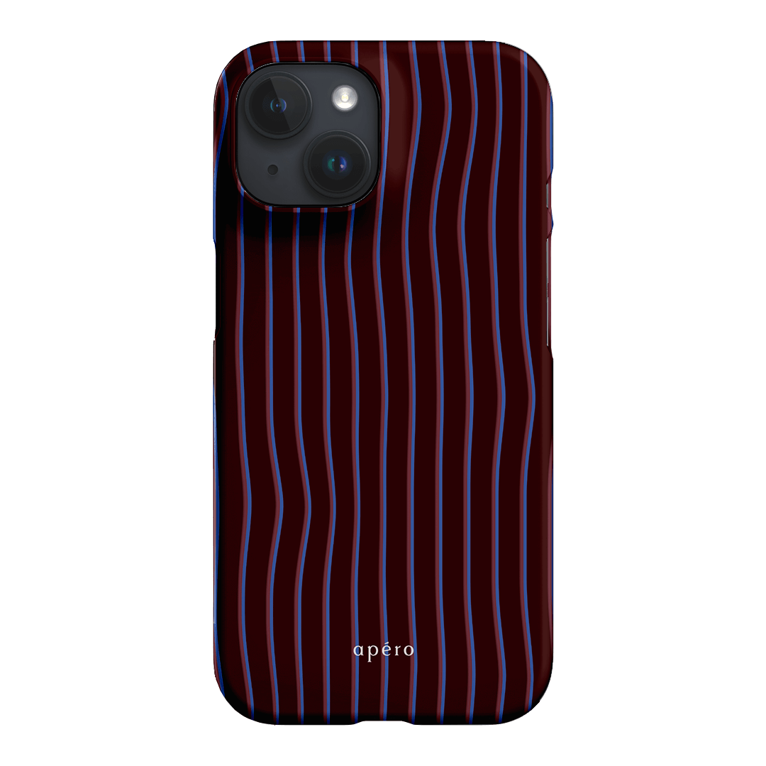Panama Burgundy Printed Phone Cases iPhone 15 / Snap by Apero - The Dairy