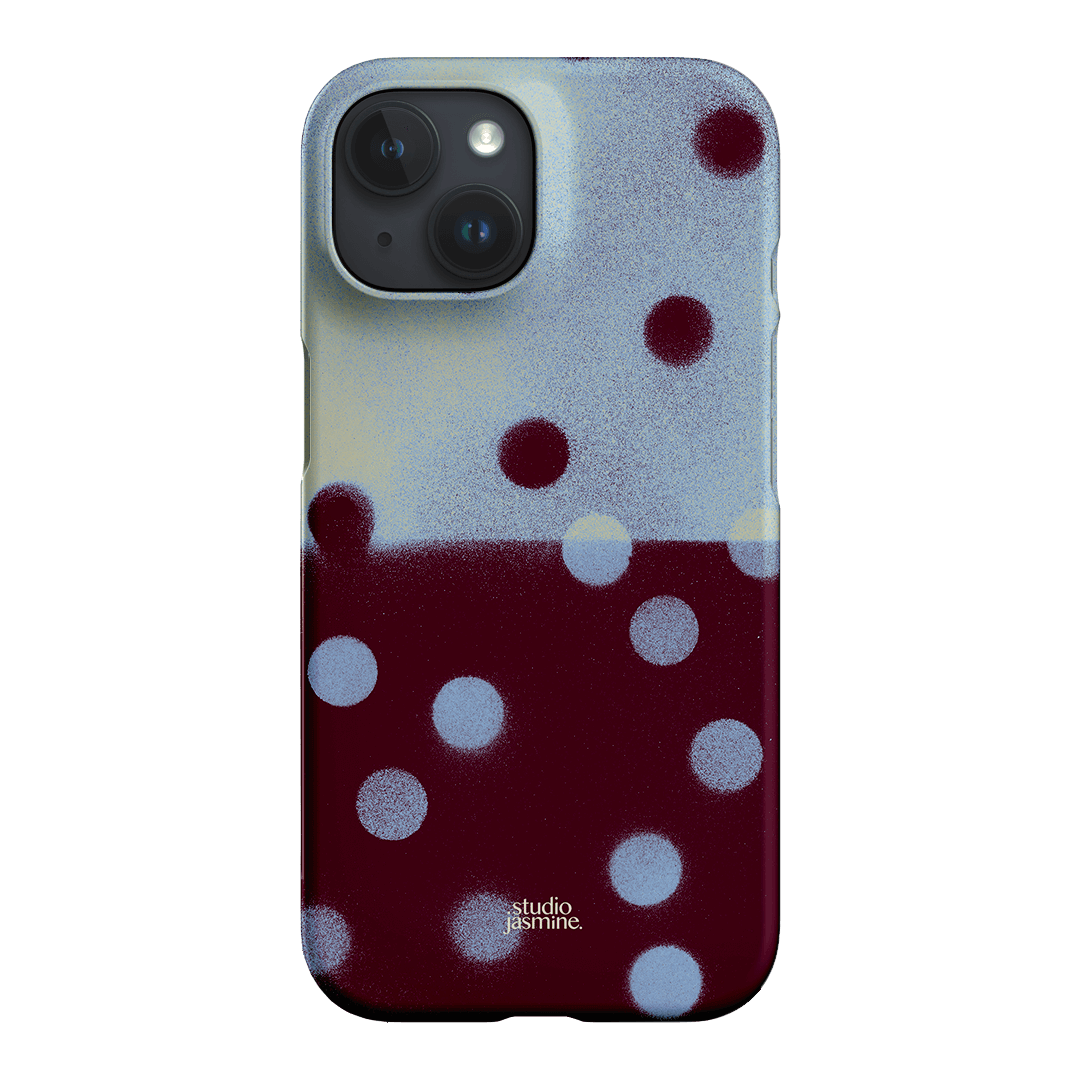 Plum Polka Dot