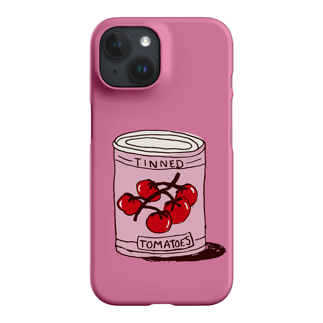 Saucy Pink Printed Phone Cases iPhone 15 / Snap by The Dairy - The Dairy