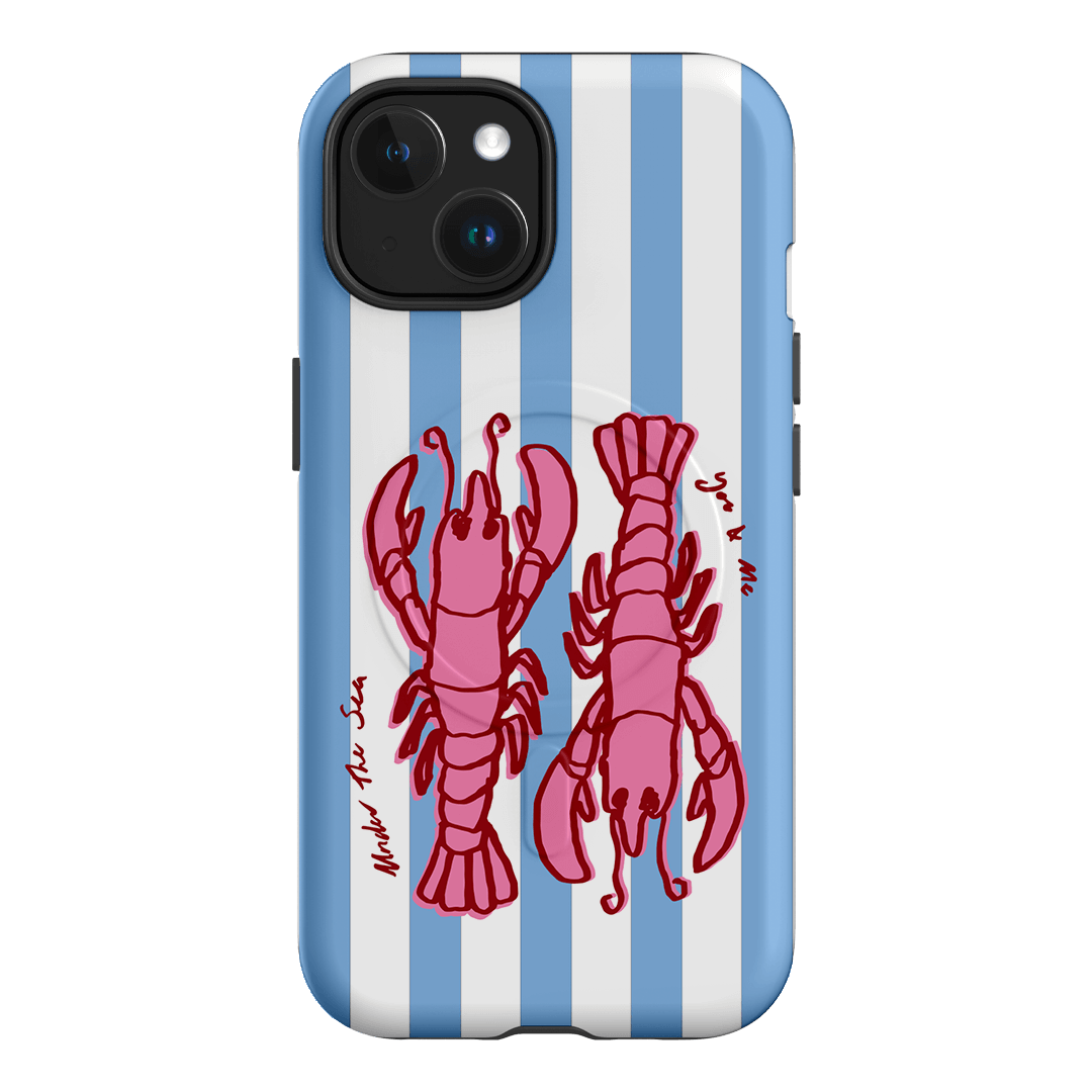 Lobster for Life Printed Phone Cases iPhone 15 / Armoured MagSafe by The Dairy - The Dairy