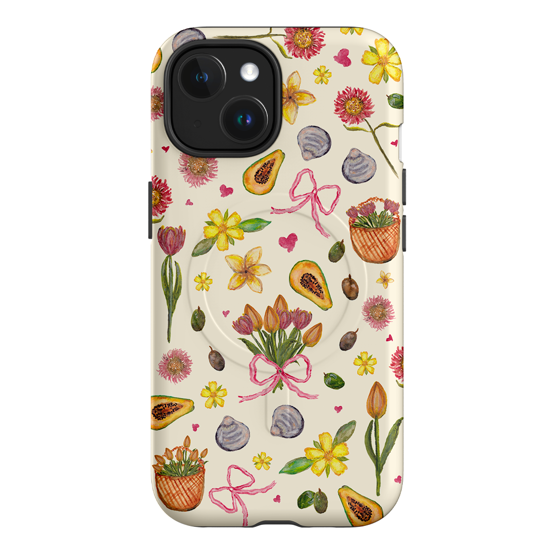 Bouquets & Bows Printed Phone Cases by BG. Studio - The Dairy
