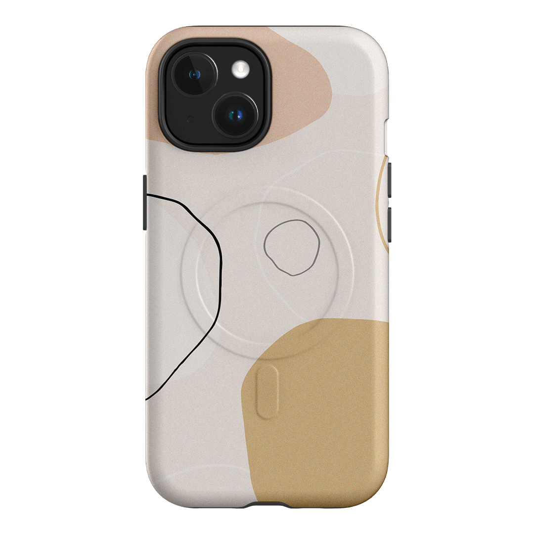 Clay Lines Printed Phone Cases iPhone 15 / Armoured MagSafe by Cass Deller - The Dairy