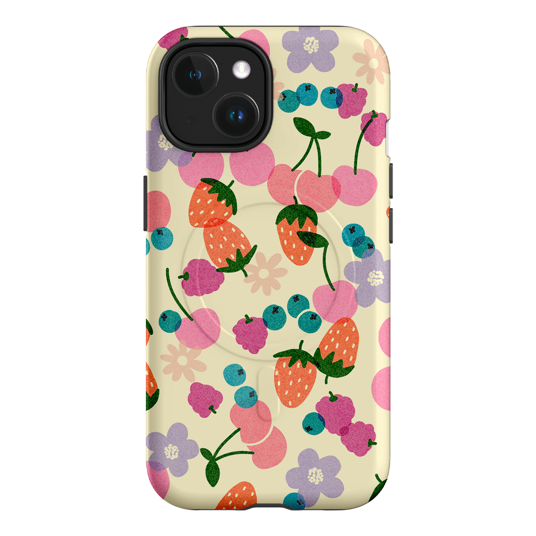 Fruitbowl Printed Phone Cases iPhone 15 / Armoured MagSafe by Amy Gibbs - The Dairy