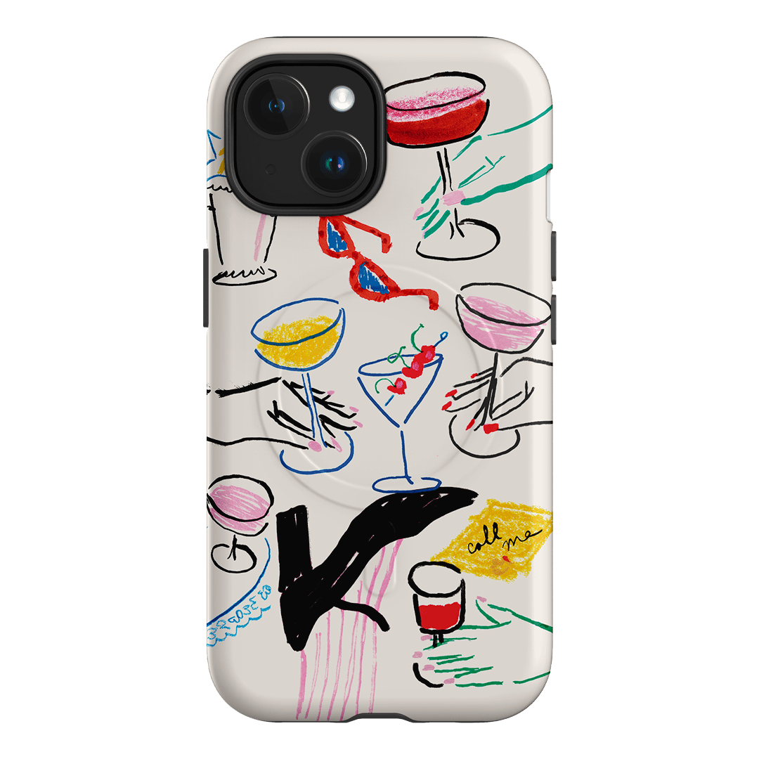 Girls Night Out Printed Phone Cases iPhone 15 / Armoured MagSafe by Phthalo Ruth - The Dairy