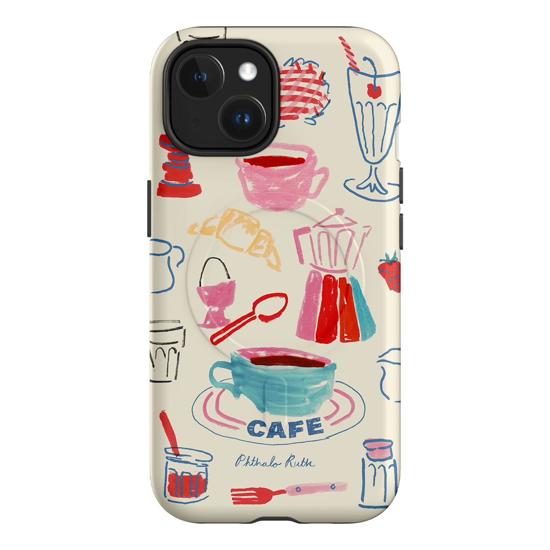 Home Cafe Printed Phone Cases iPhone 15 / Armoured MagSafe by Phthalo Ruth - The Dairy
