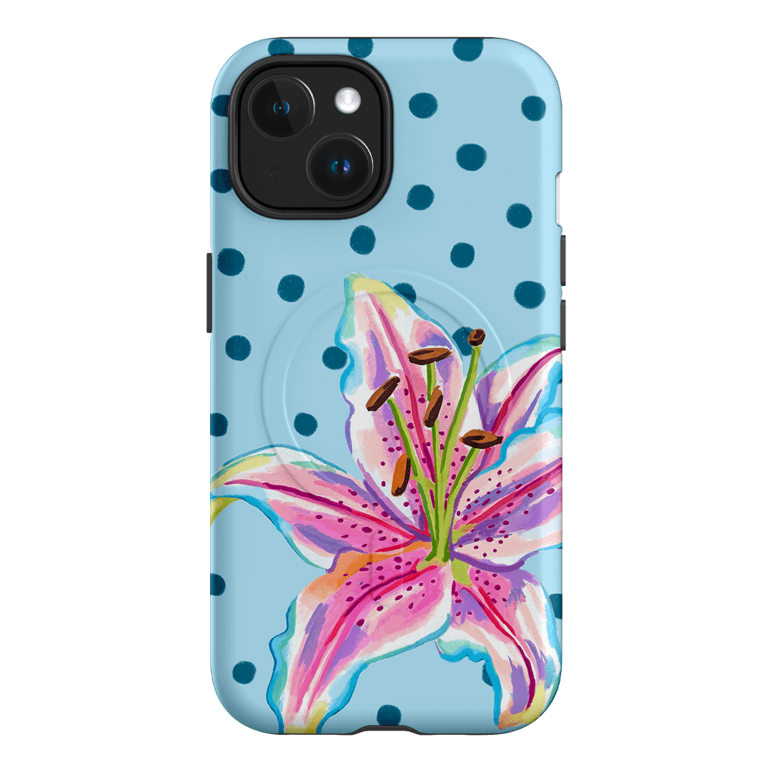 Lily Confetti Printed Phone Cases iPhone 15 / Armoured MagSafe by Femke Studio - The Dairy