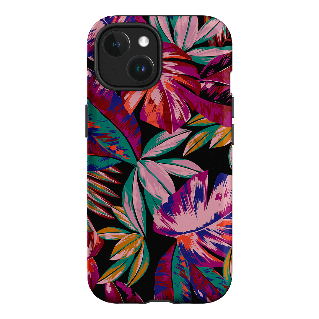 Midnight Palm Printed Phone Cases by Charlie Taylor - The Dairy