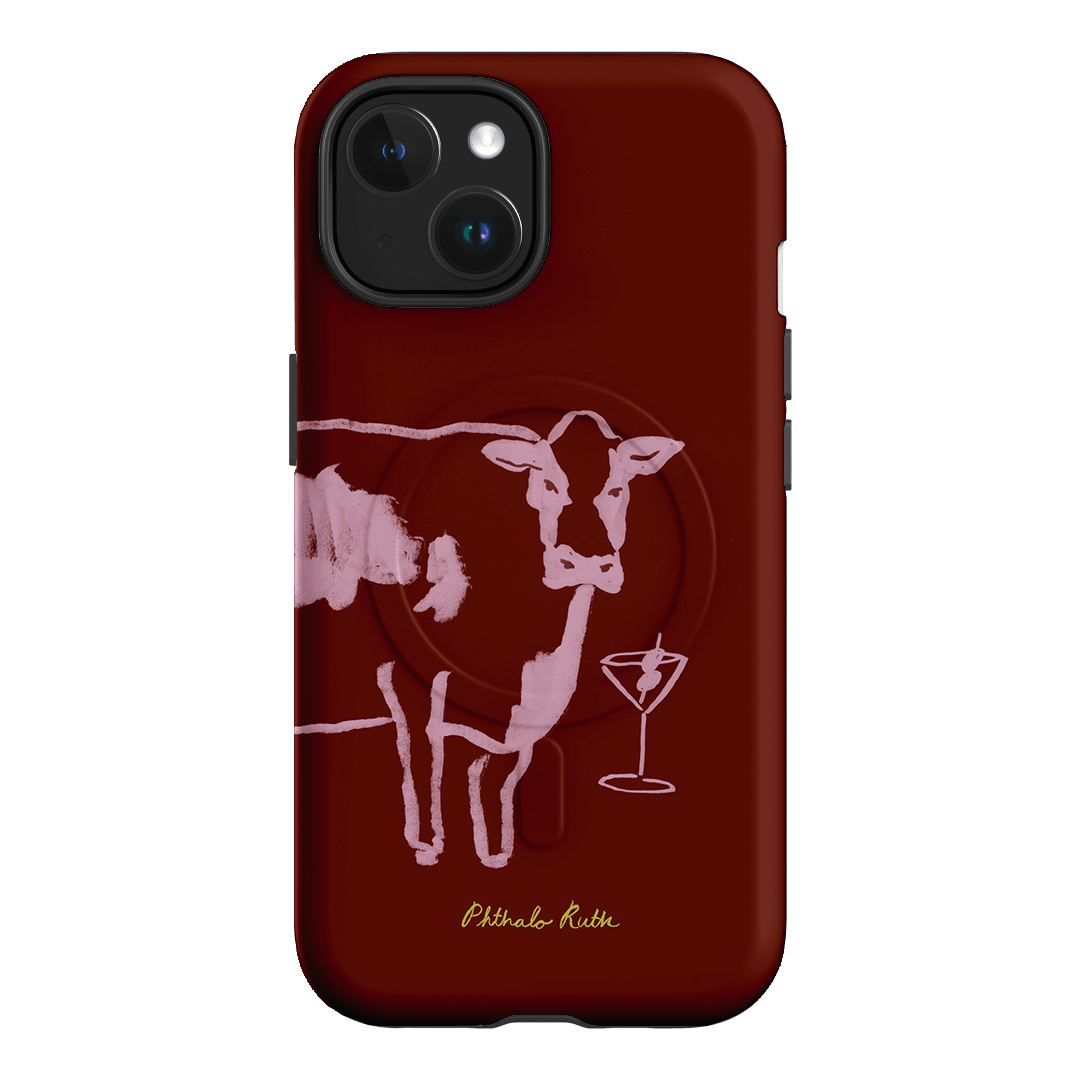 Mootini Berry Printed Phone Cases iPhone 15 / Armoured MagSafe by Phthalo Ruth - The Dairy