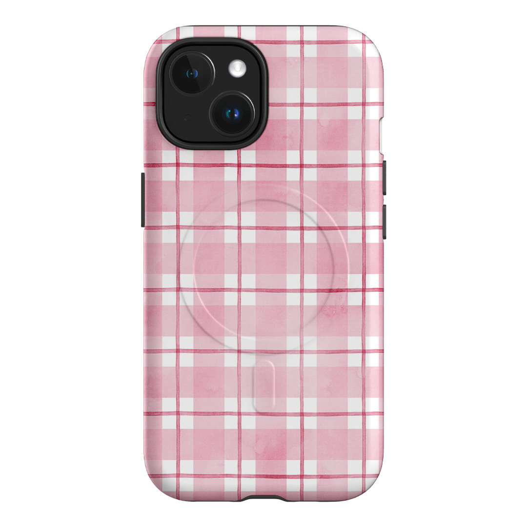 Musk Checker Printed Phone Cases iPhone 15 / Armoured MagSafe by Oak Meadow - The Dairy