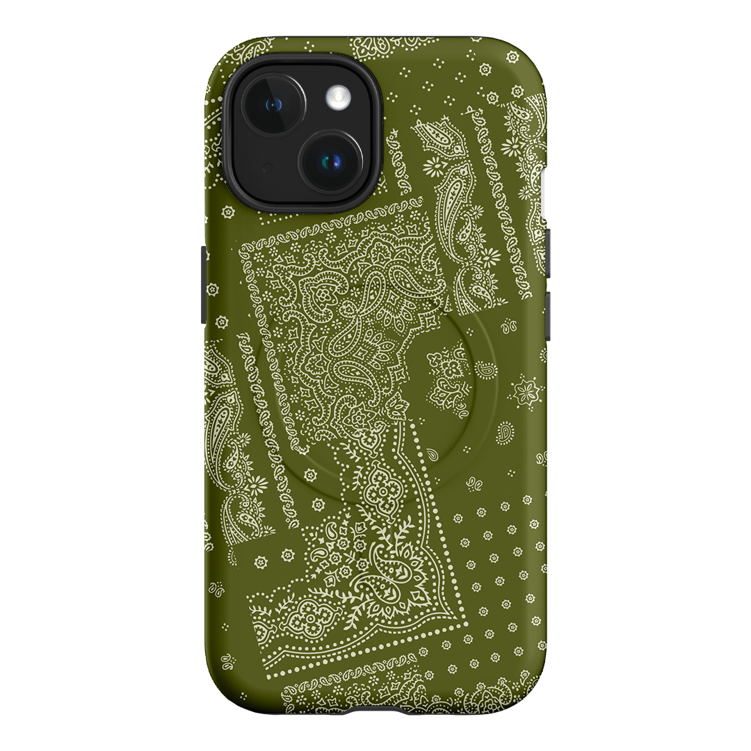 Paisley Fern Printed Phone Cases iPhone 15 / Armoured MagSafe by The Dairy - The Dairy