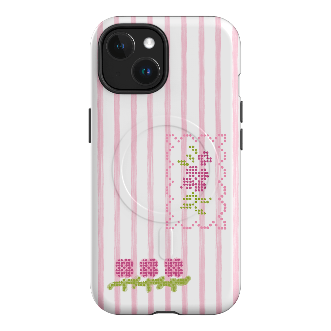 Patchwork Pink Printed Phone Cases iPhone 15 / Armoured MagSafe by Kayla Carr - The Dairy