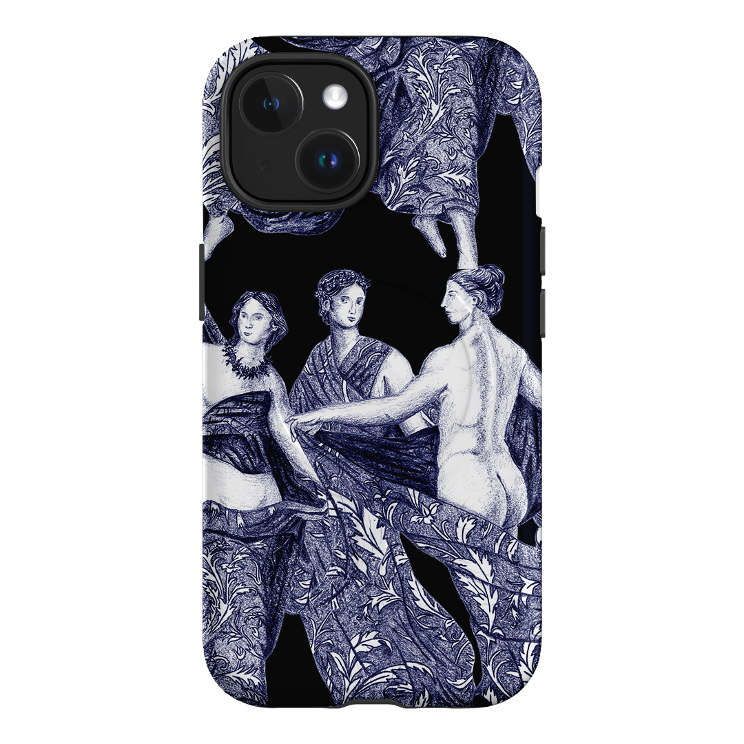 Renaissance Flora Printed Phone Cases iPhone 15 / Armoured MagSafe by Desmond & Dempsey - The Dairy