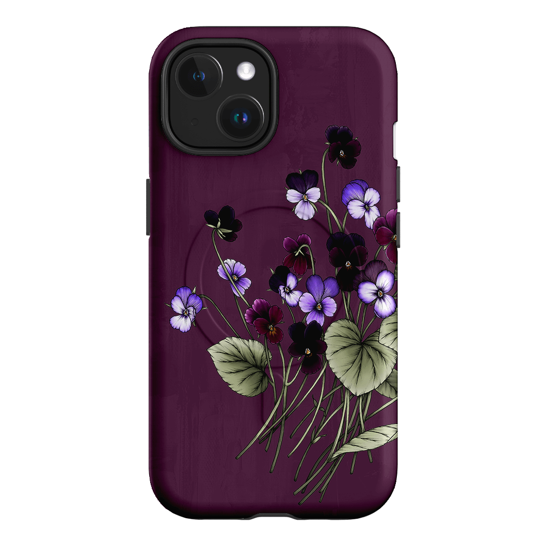 Viola Printed Phone Cases iPhone 15 / Armoured MagSafe by Typoflora - The Dairy