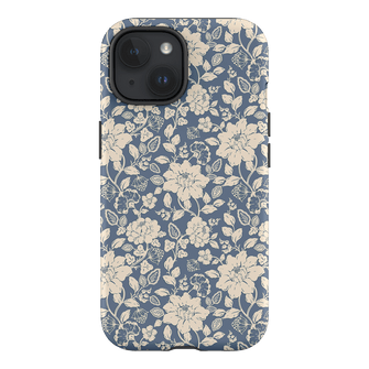 Blue Garden Printed Phone Cases iPhone 15 / Armoured by Kasiags Art - The Dairy