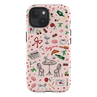 Bonjour Printed Phone Cases iPhone 15 / Armoured by BG. Studio - The Dairy