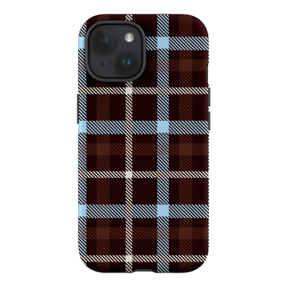Coco Plaid Printed Phone Cases iPhone 15 / Armoured by The Dairy - The Dairy