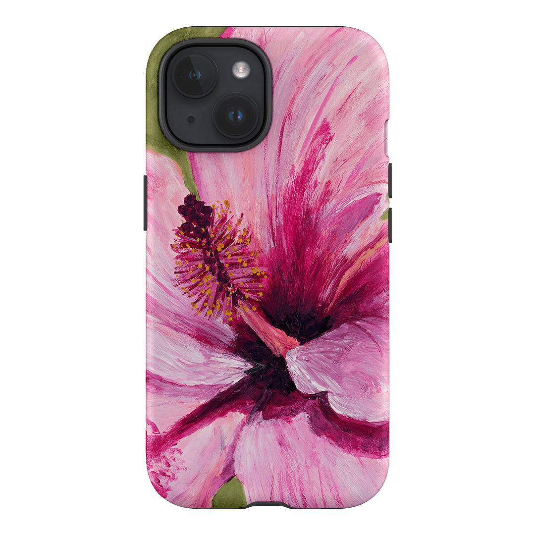 Hibiscus Dream Printed Phone Cases iPhone 15 / Armoured by Amy Gibbs - The Dairy