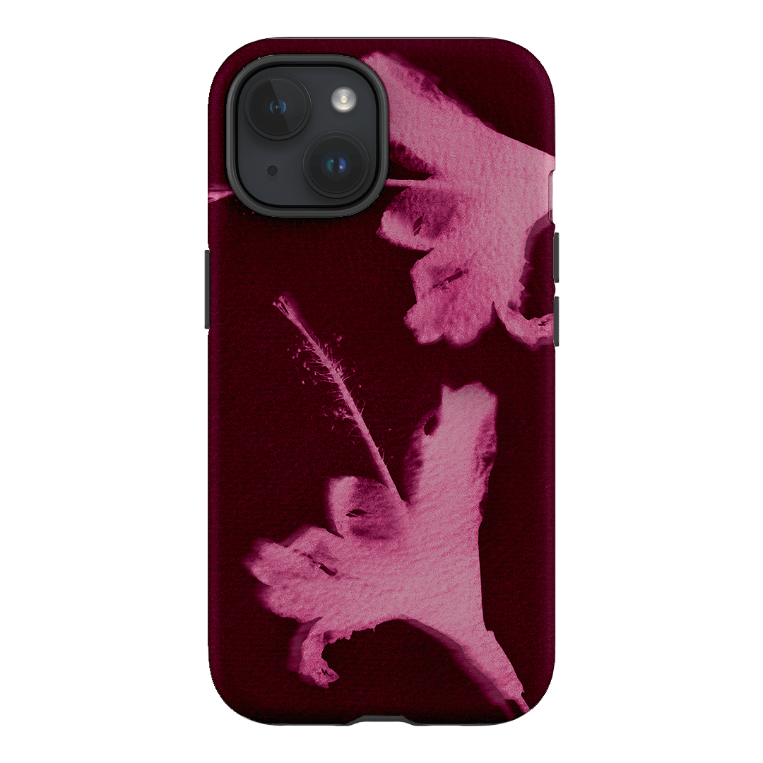 Hibiscus Glow Printed Phone Cases iPhone 15 / Armoured by Sally Hungerford - The Dairy