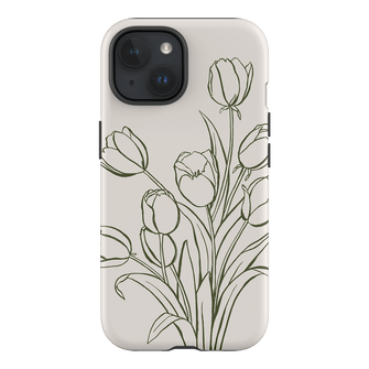 Inked Tulips Printed Phone Cases iPhone 15 / Armoured by Typoflora - The Dairy