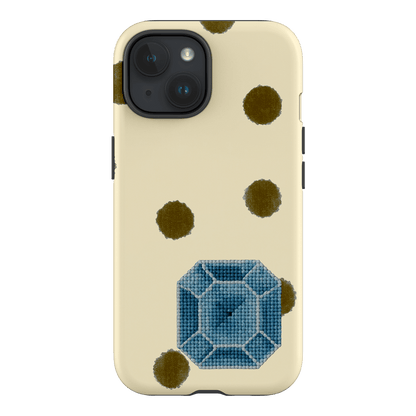 March Aquamarine Printed Phone Cases iPhone 15 / Armoured by Joiana - The Dairy