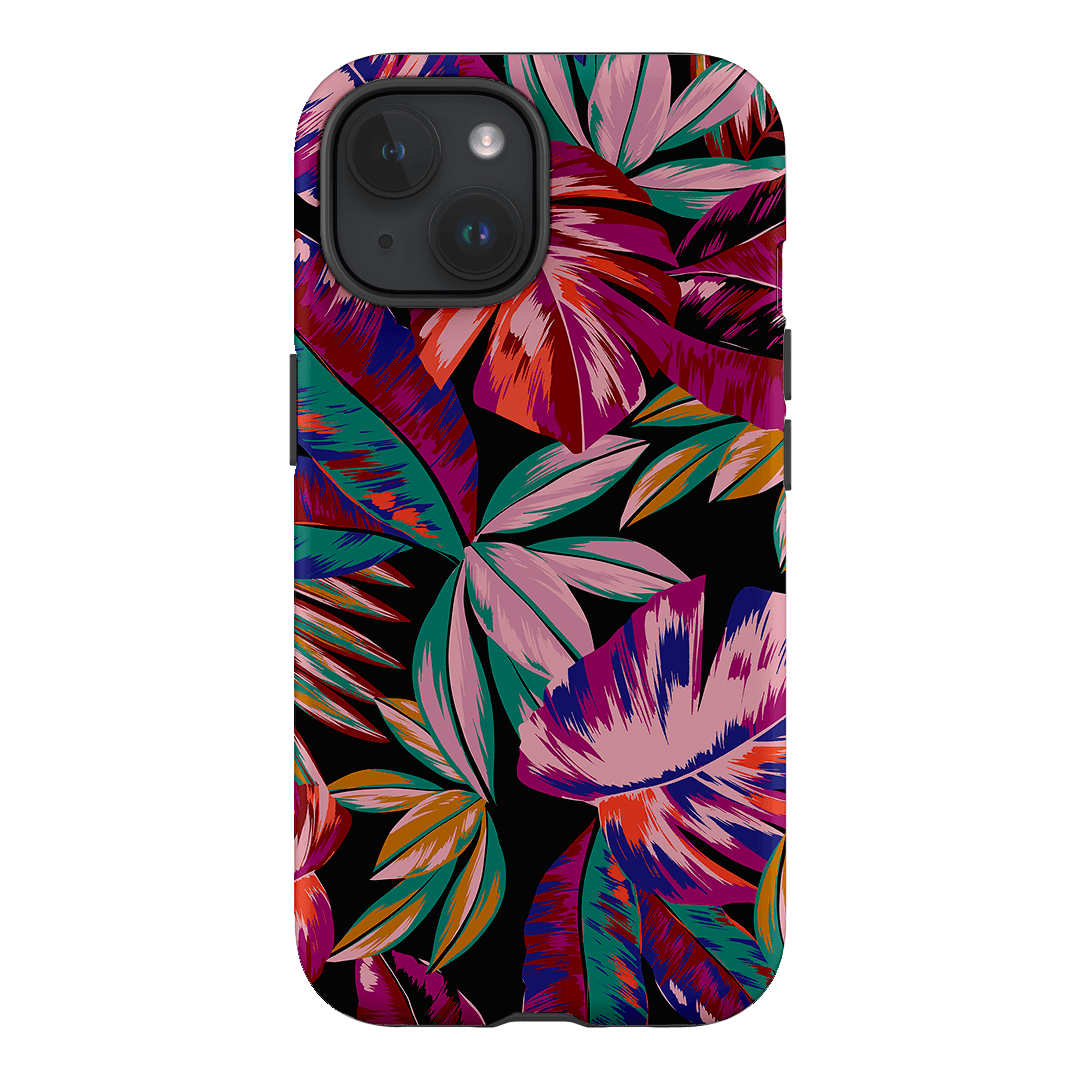 Midnight Palm Printed Phone Cases iPhone 15 / Armoured by Charlie Taylor - The Dairy